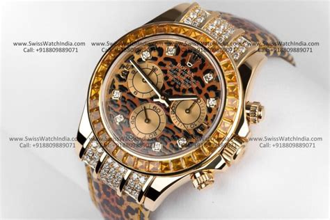 rolex daytona leopard fake